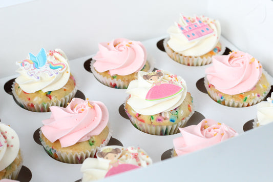 Cupcake demi-personnalisé