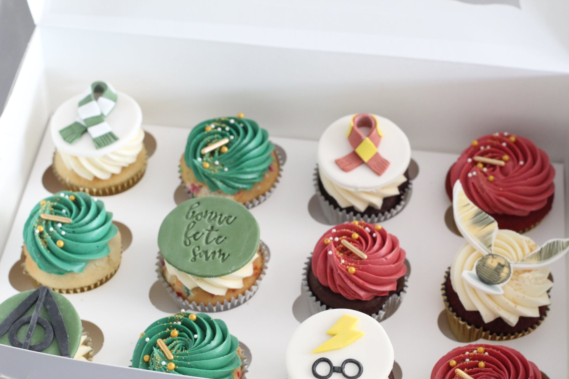 Cupcake demi-personnalisé