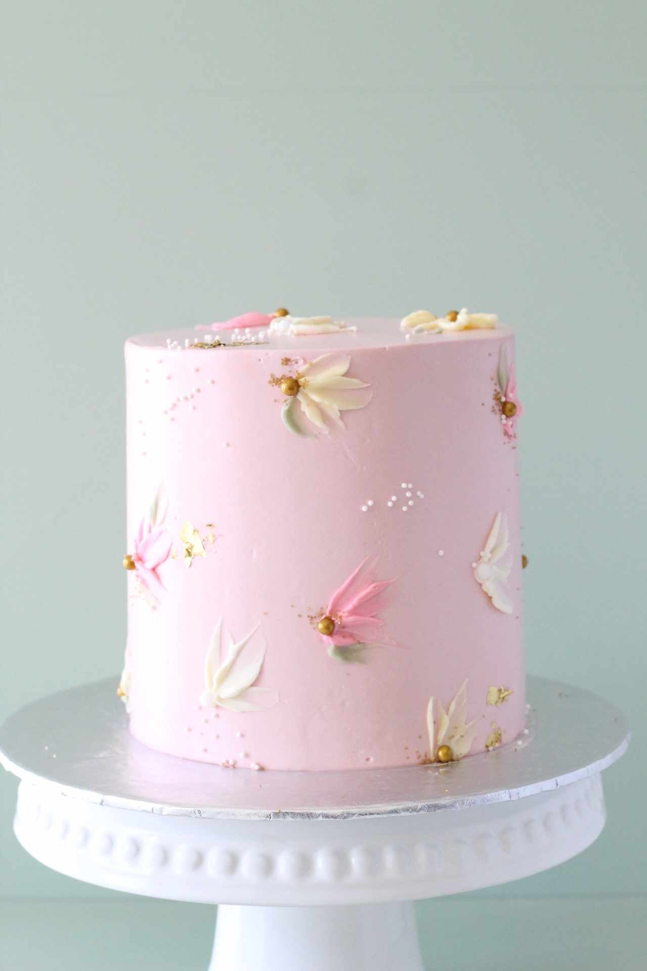 Gâteau floral
